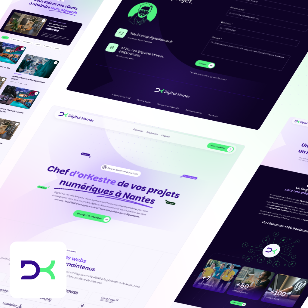 Digital Korner — projet 1